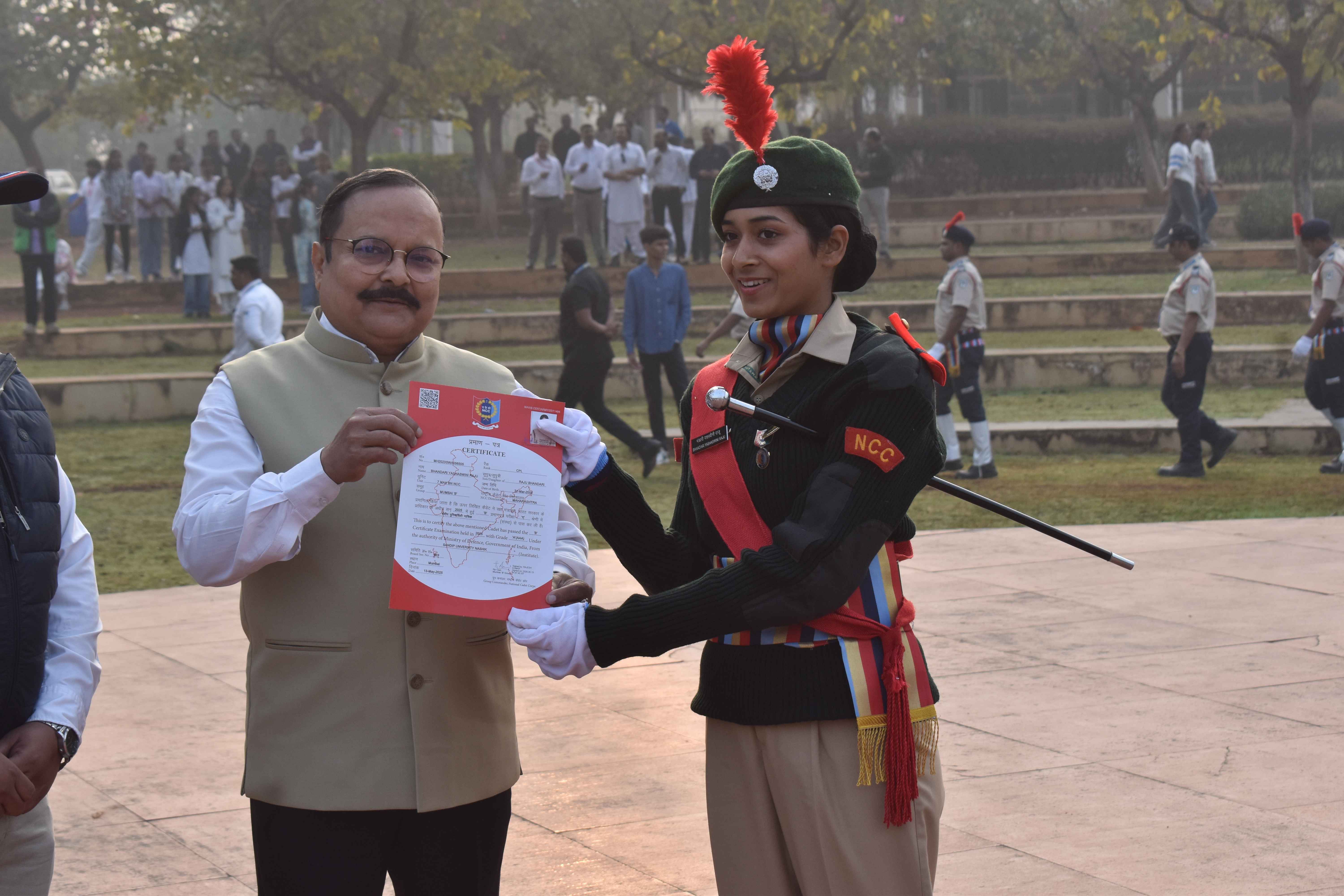 Certificate Distribution & Rank Promotion